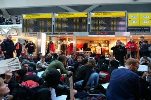 Grüne Partei kündigt Warnstreik am Freitag am Münchner Flughafen an