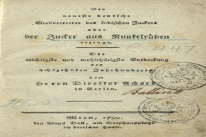 Ein altes Dokument mit Text und zwei Stempeln, wahrscheinlich im Zusammenhang mit der deutschen Besetzung Deutschlands im Jahr 1799.