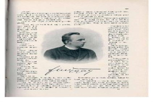 Ein Schwarz-Weiß-Foto eines Mannes in Priestergewand, der als erster Bischof der Kirche des Heiligen Grabes gilt, mit ernstem Gesichtsausdruck und gefalteten Händen, der in die Ferne schaut.